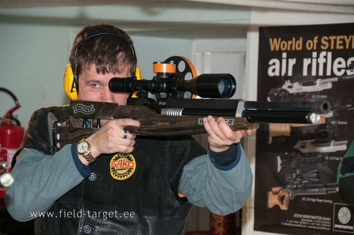 Viljar Noor, Walther LG300 Alutec Dominator, Walther 10-40x56 FT